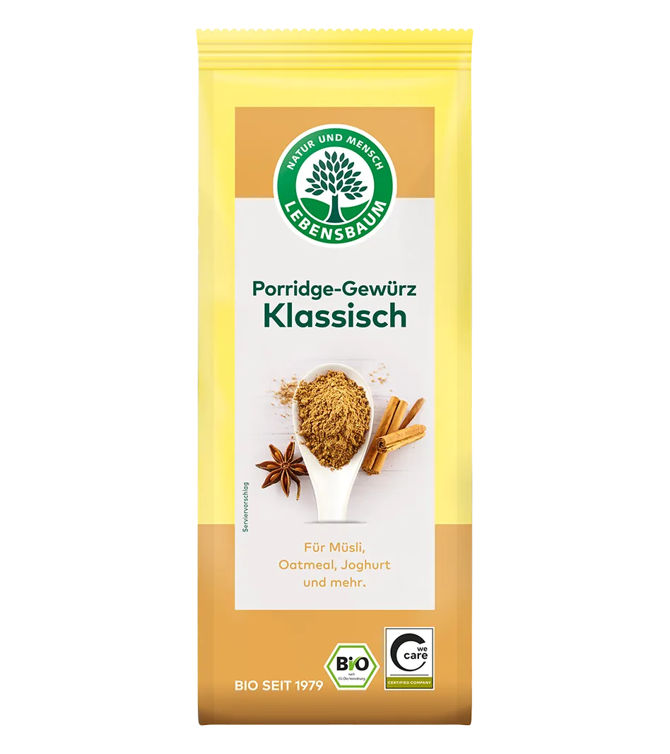 Bio Porridge klassisch Gewürz