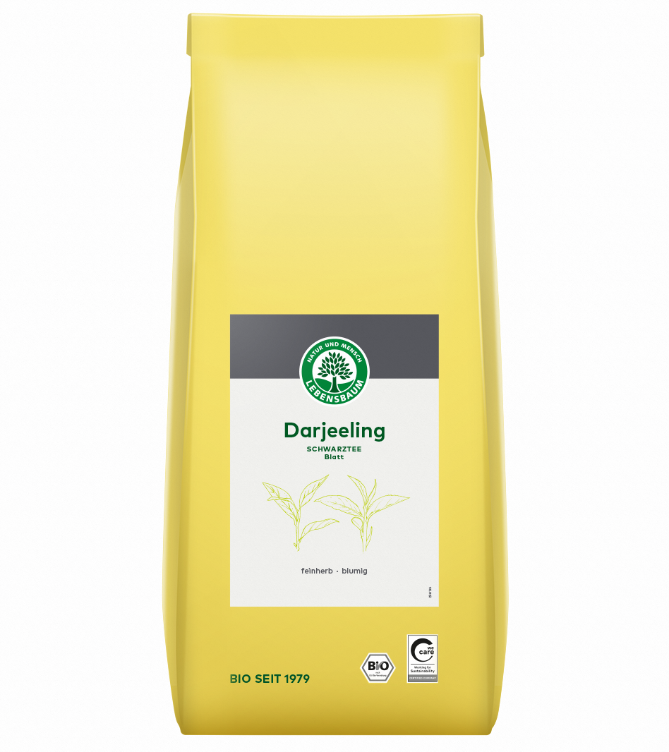 Bio Darjeeling Schwarztee iim Großgebinde 1 kg