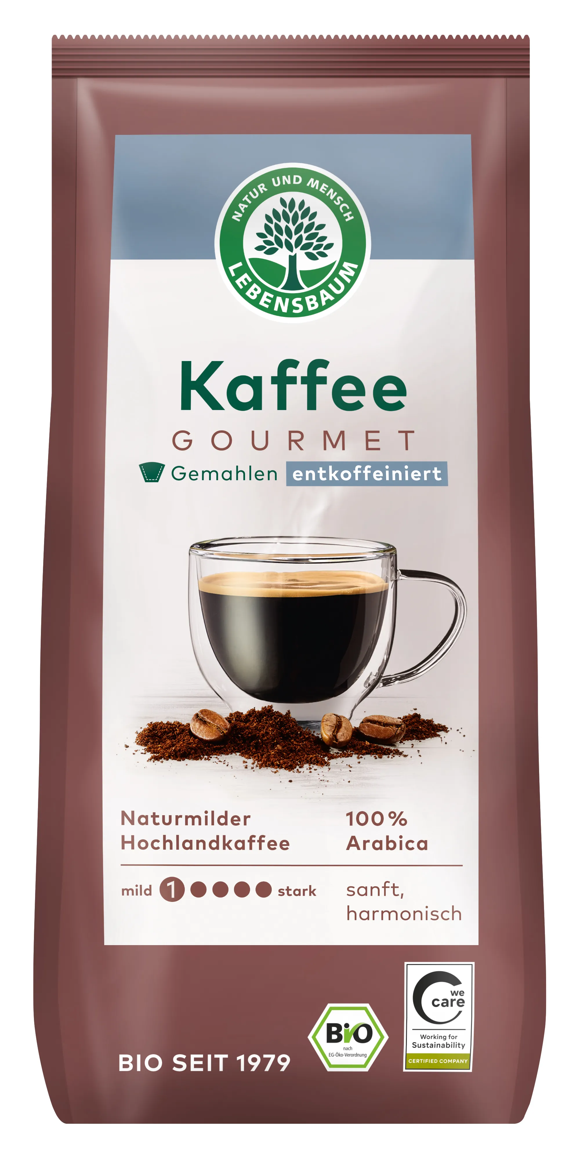 Kaffee entkoffeiniert 