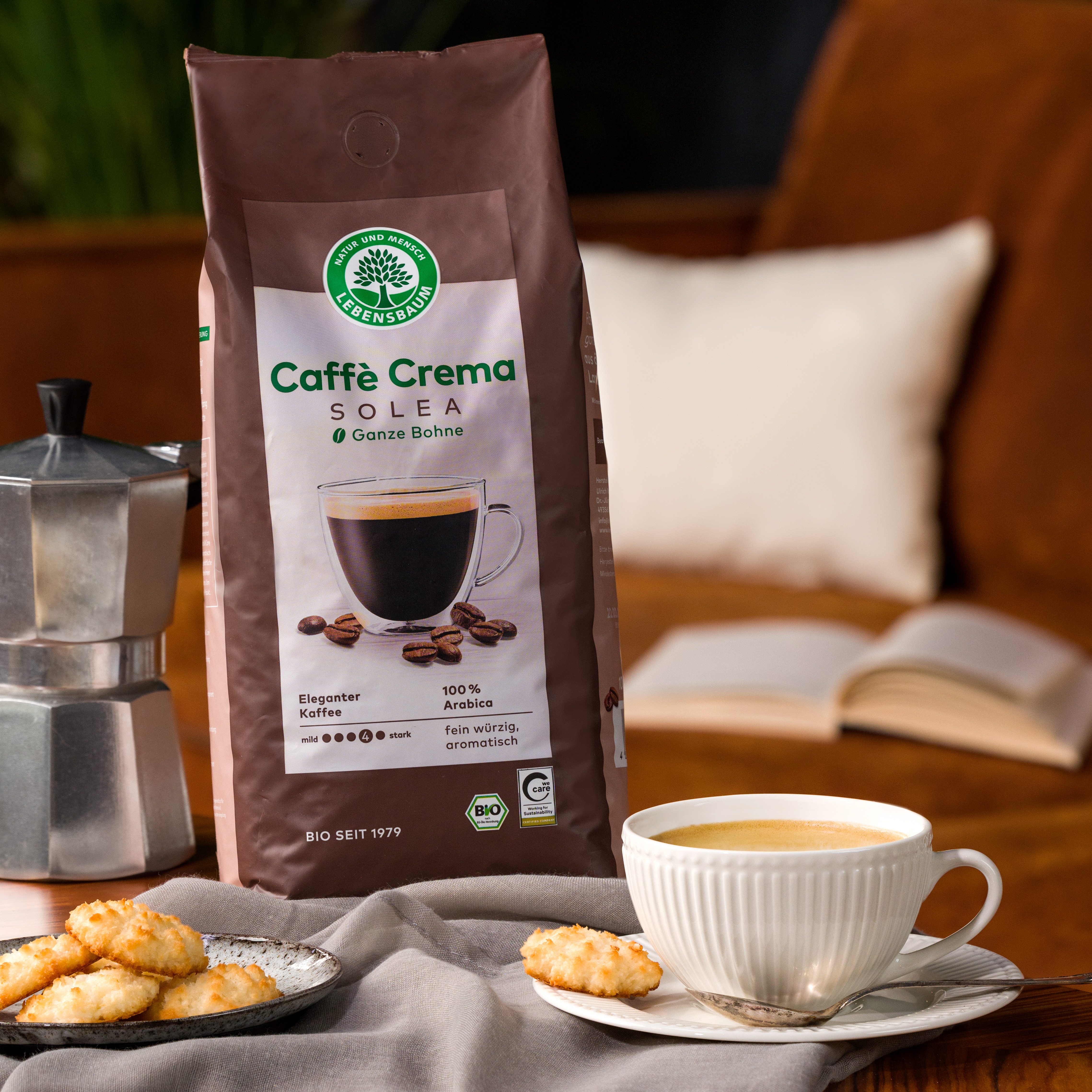 Bio Caffè Crema Solea Kaffee