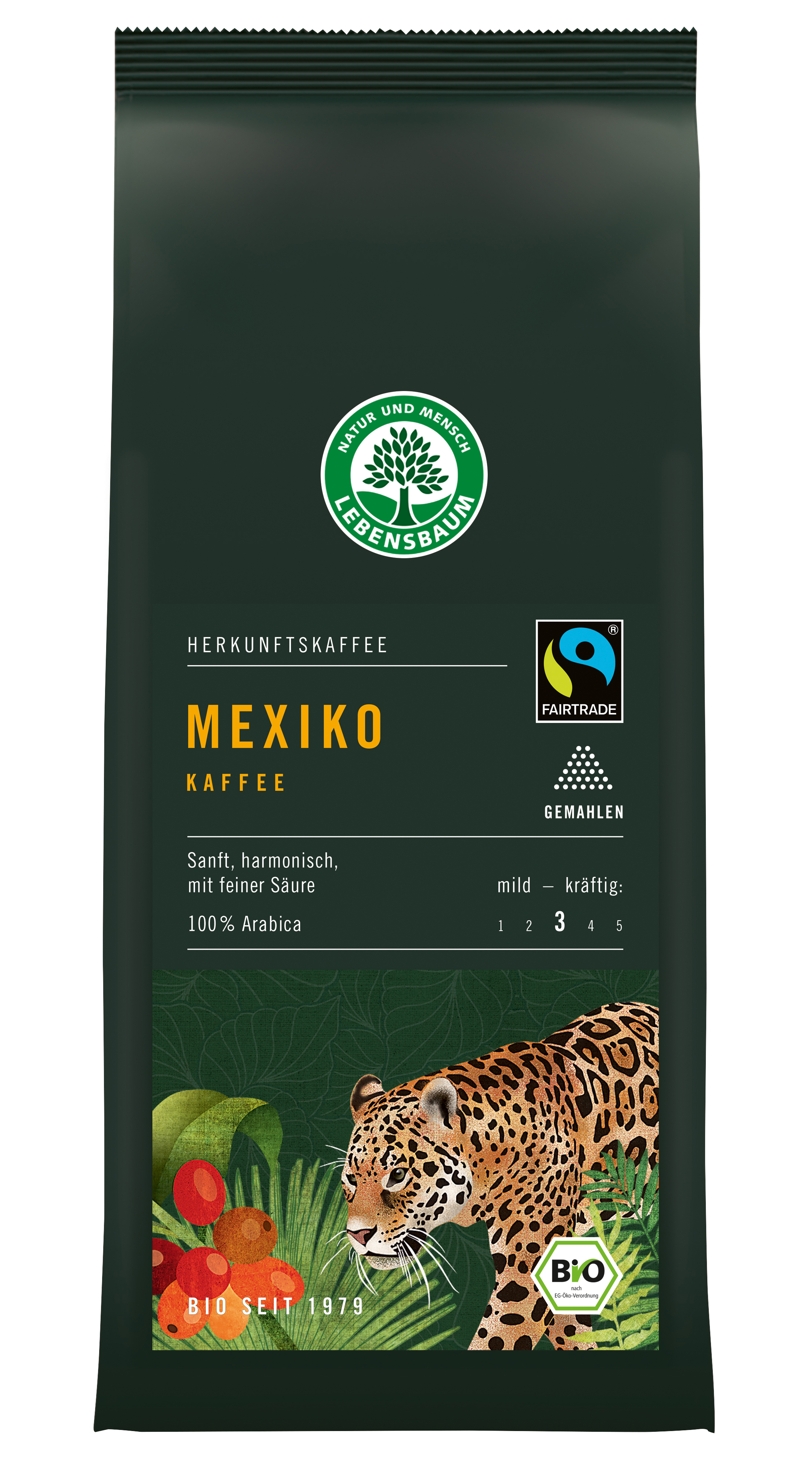 Bio Mexico Kaffee gemahlen