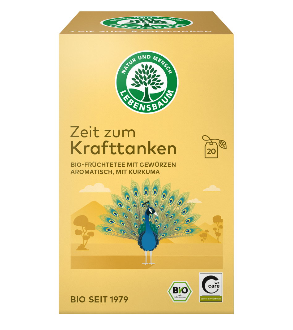 Bio Zeit zum Krafttanken Tee