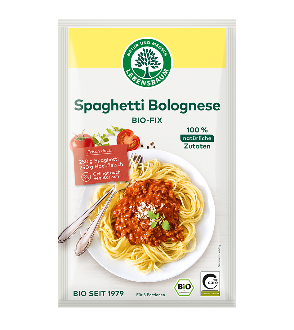 Spaghetti Bolognese Bio Spaghetti Bolognese Fix
