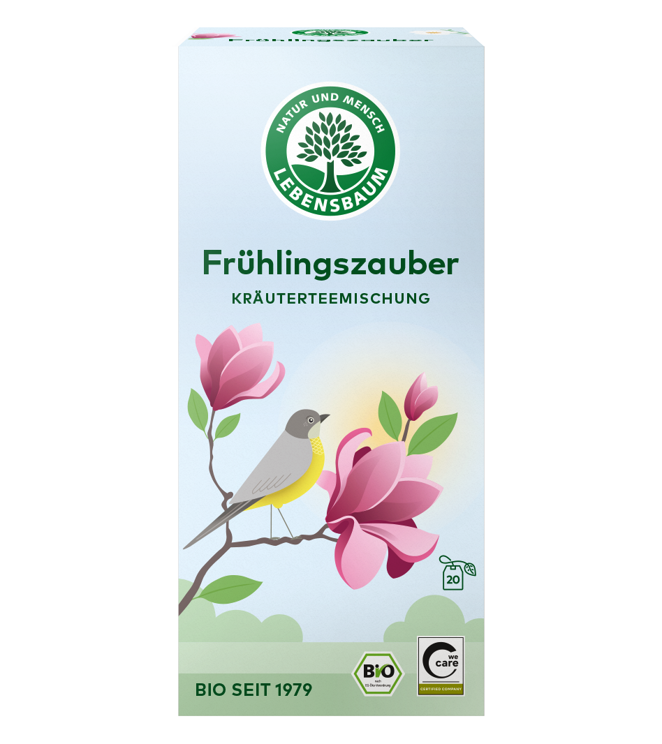 Frühlingszauber, Teebeutel