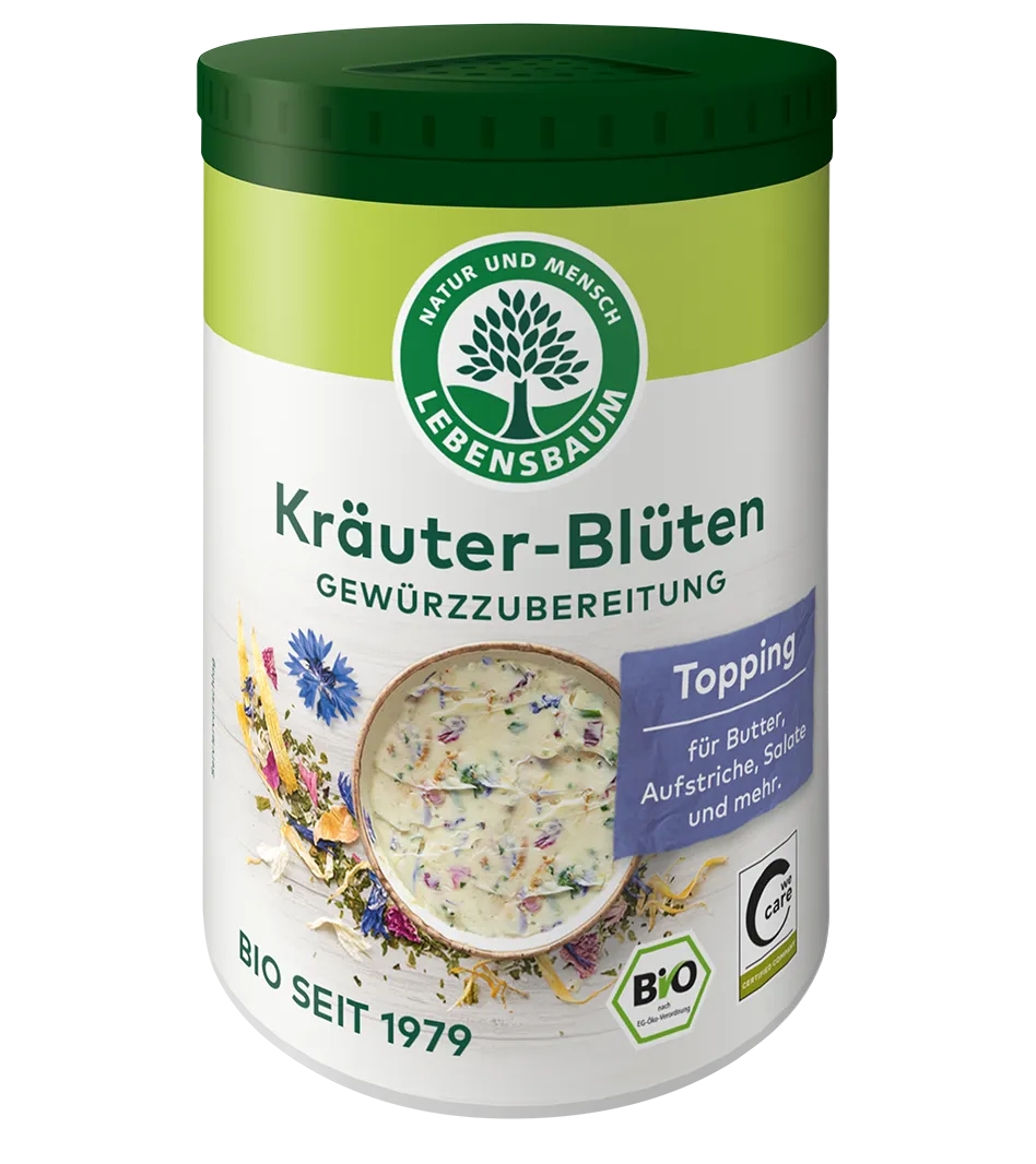 Bio Kräuterblüten Topping