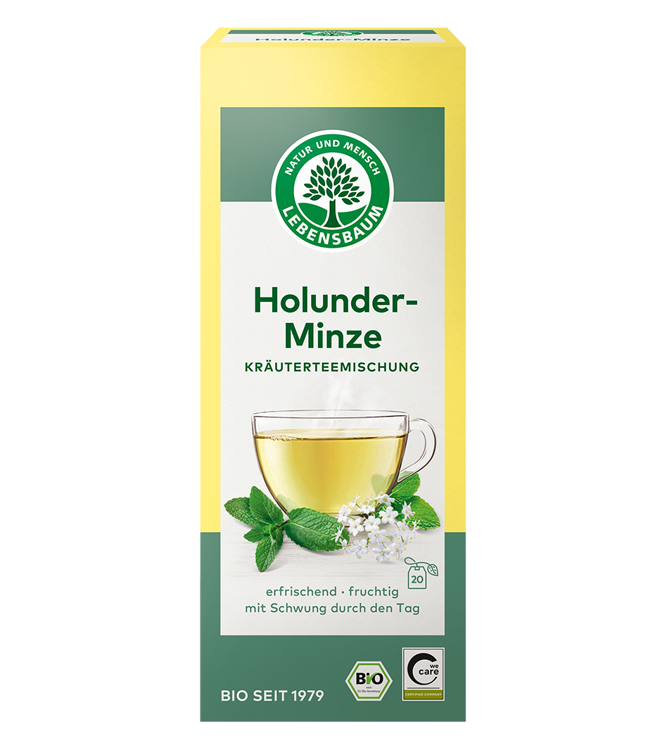 Bio Holunder-Minze Tee