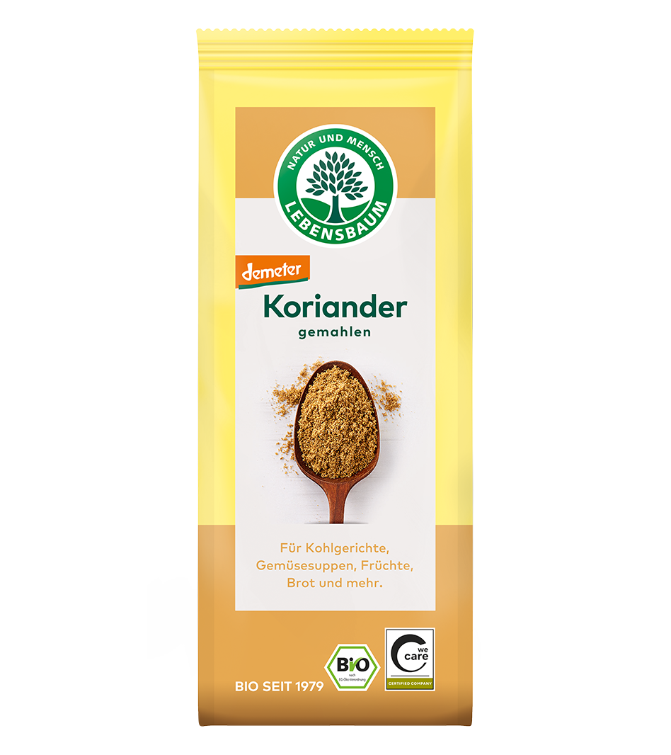 Koriander, gemahlen Bio Koriander Gewürz