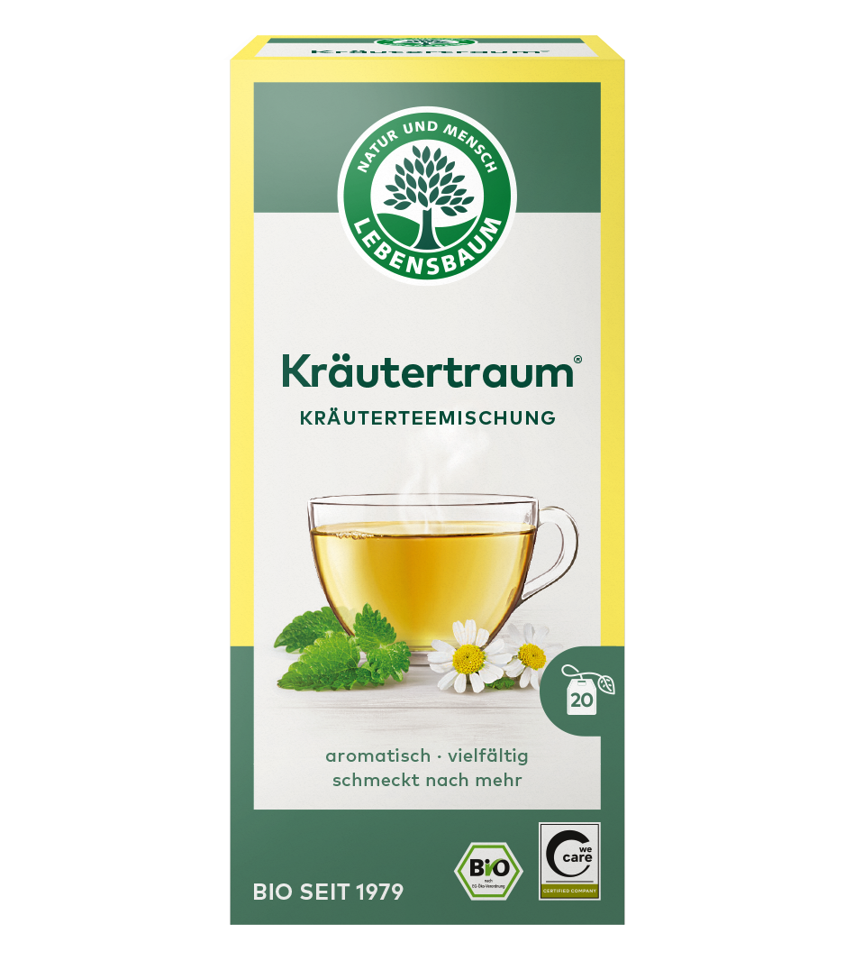 Kräutertraum®, Teebeutel Bio Kräutertraum Tee