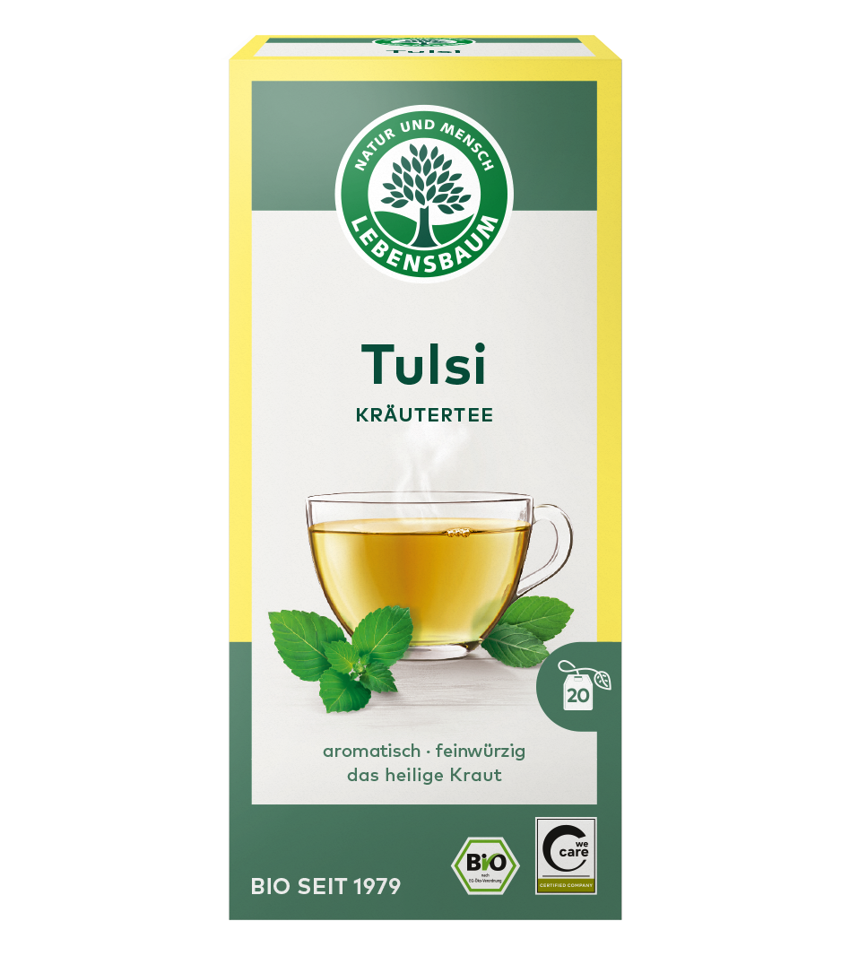 Tulsi, Teebeutel Tulsi, Teebeutel