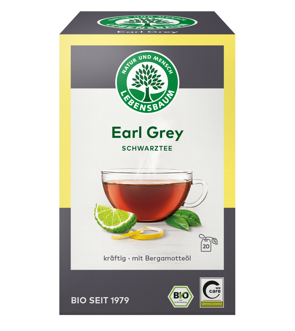 Earl Grey, Teebeutel  Bio Earl Grey Tee