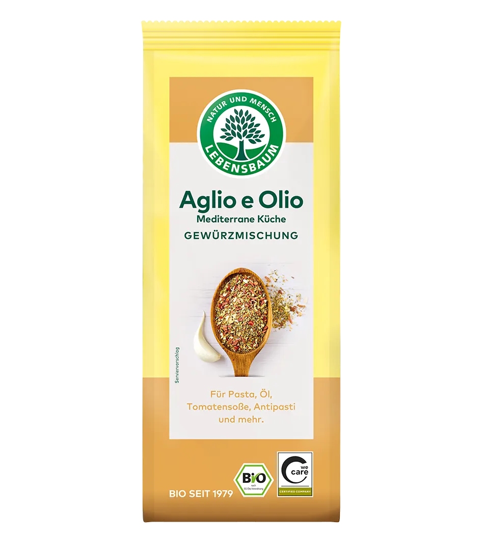 Bio Aglio e Olio Gewürz