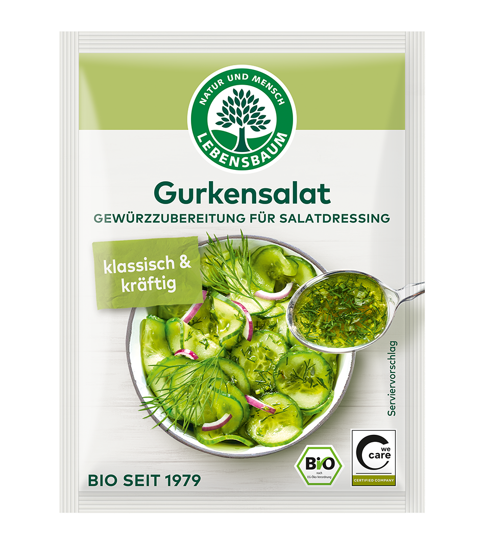 Gurkensalat Bio Gurkensalat Salatdressing