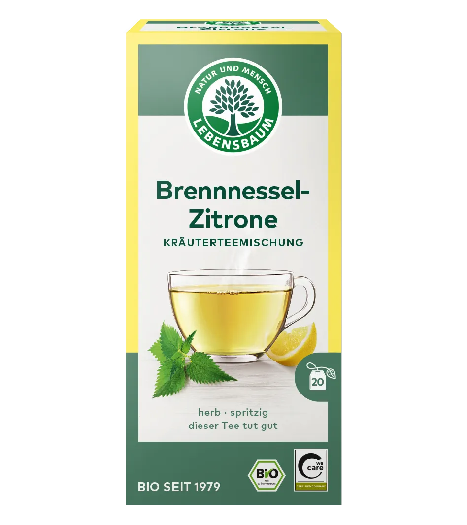Bio Brennessel-Zitrone Tee