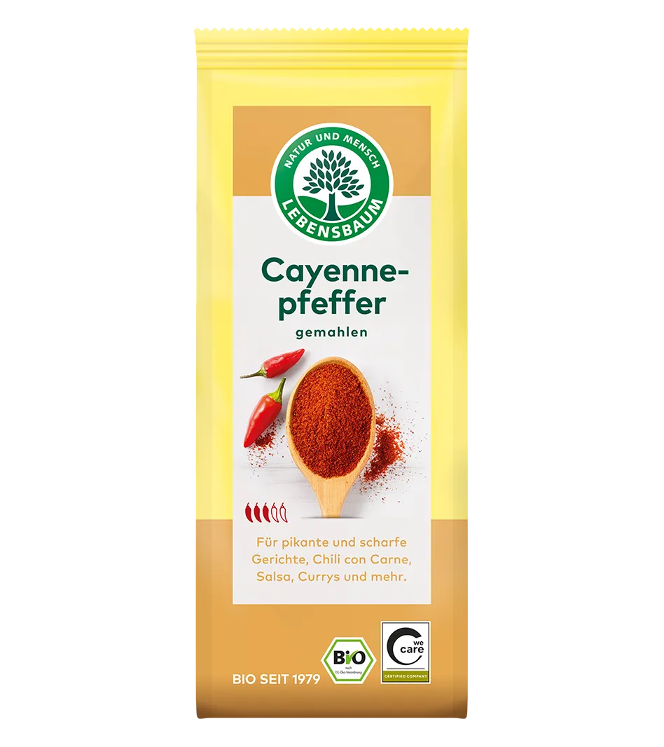 Bio Cayennepfeffer Gewürz