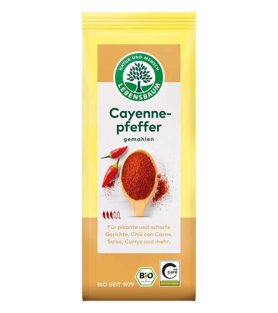 Cayennepfeffer, gemahlen Bio Cayennepfeffer Gewürz