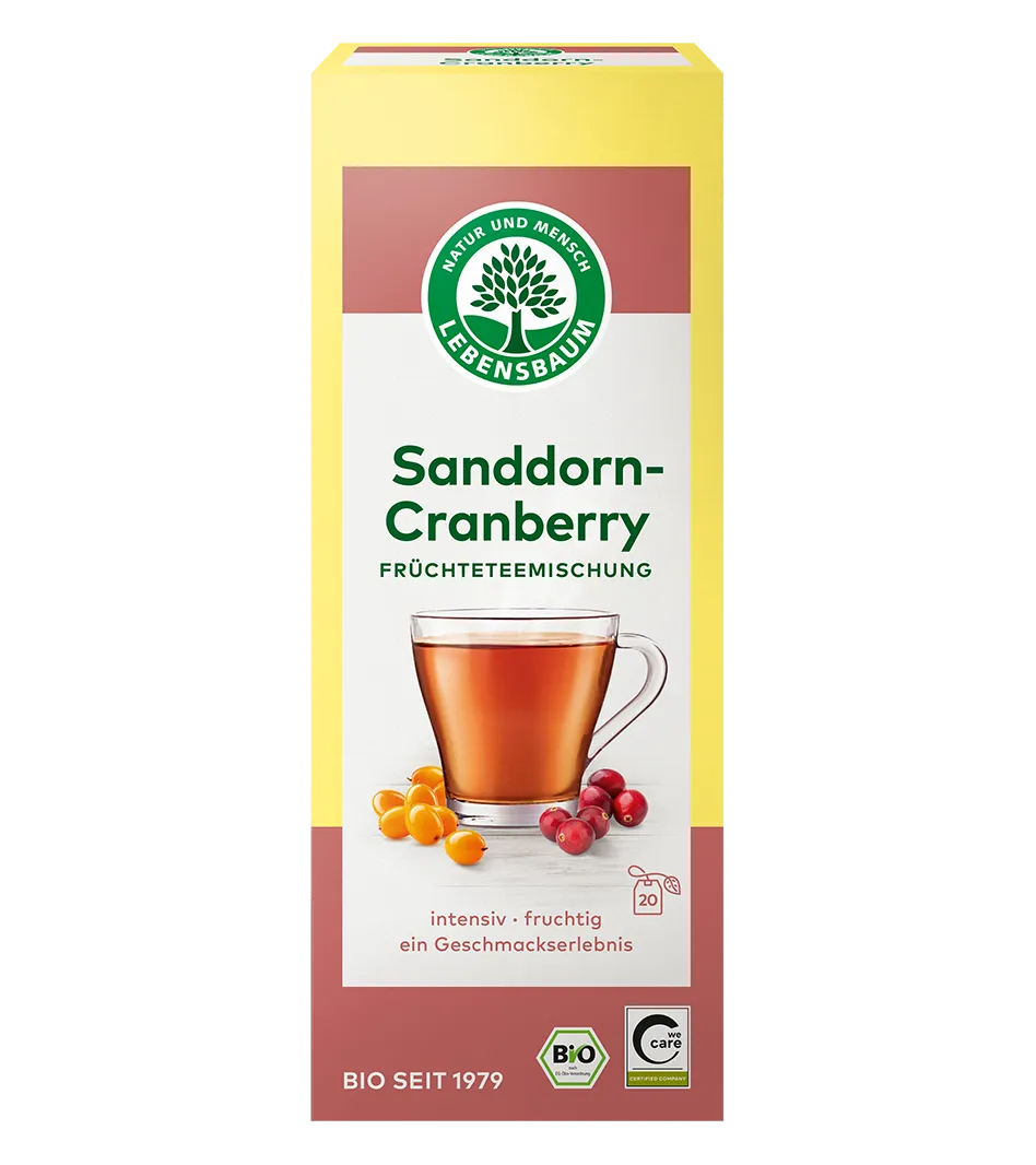 Bio Sanddorn-Cranberry Tee