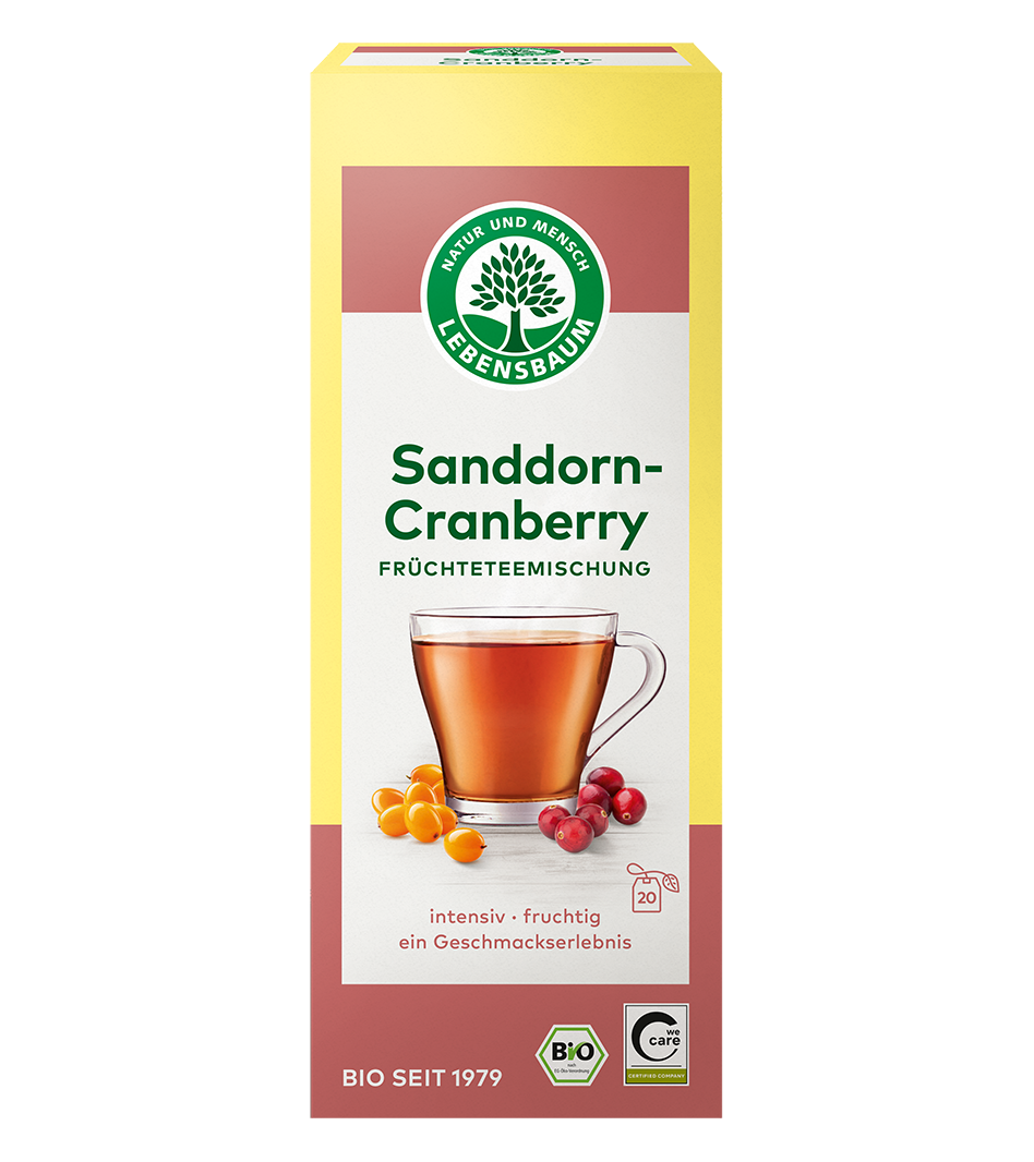 Bio Sanddorn-Cranberry Tee