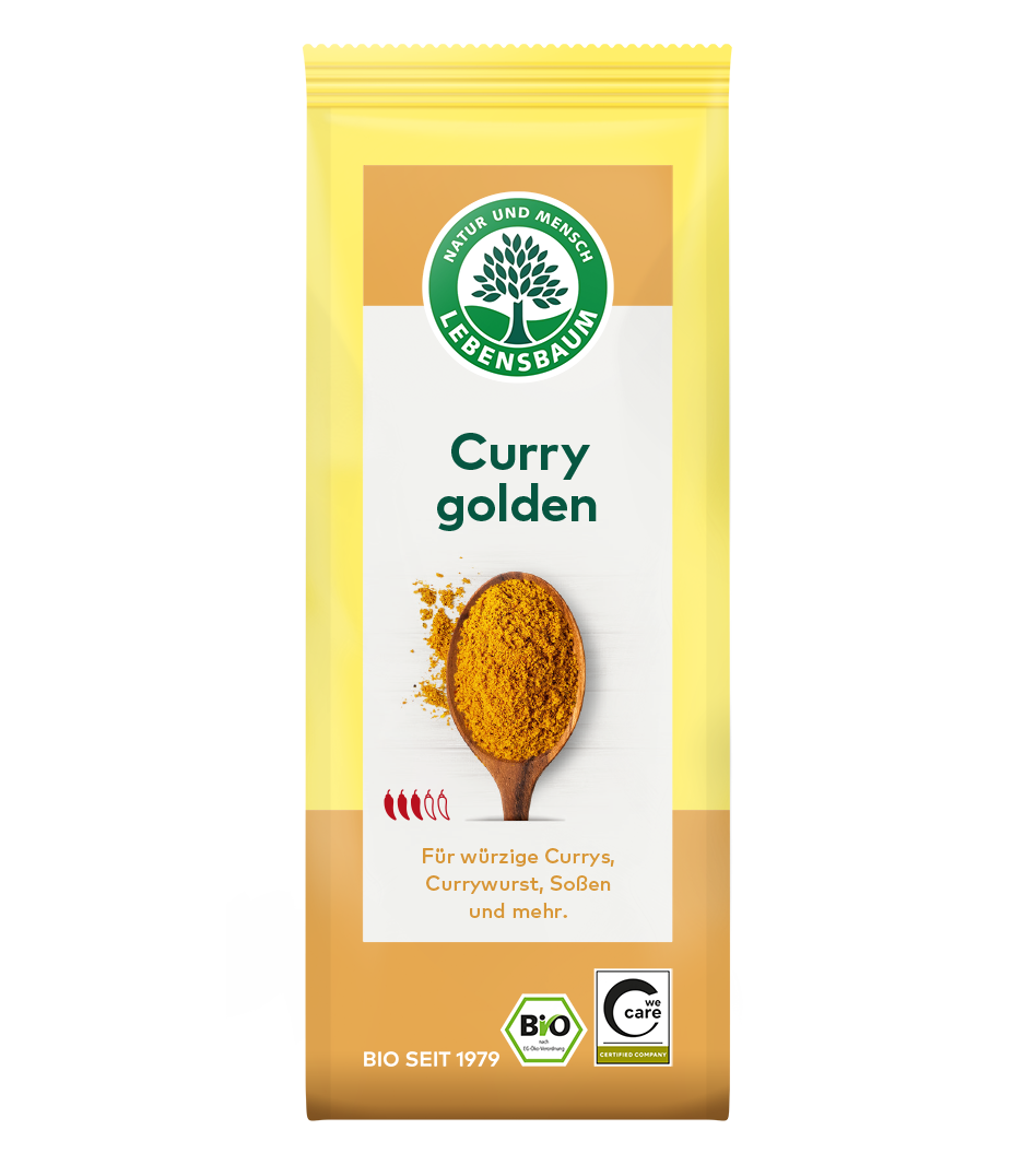 Curry, golden Bio Curry Golden Gewürz