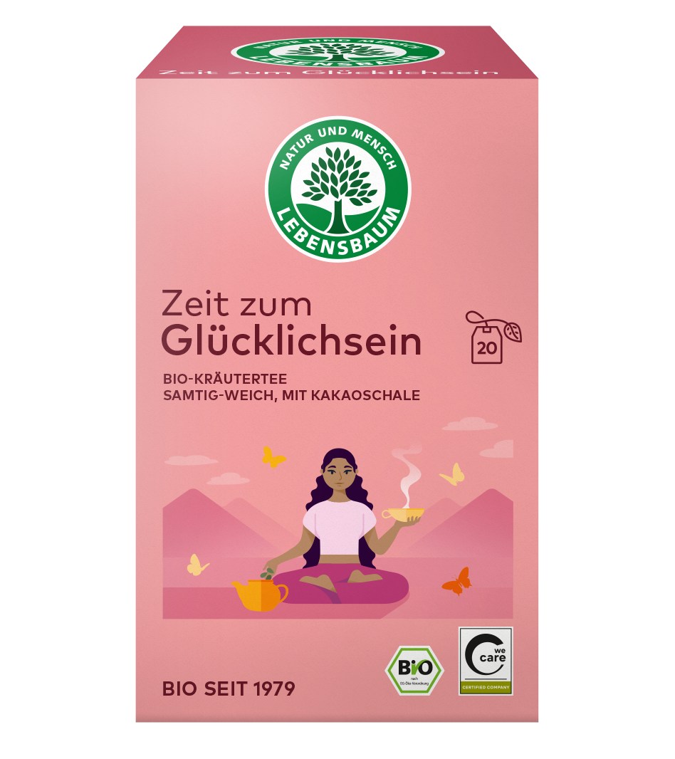 Zeit zum Glücklichsein, Teebeutel Bio Zeit zum Glücklichsein Tee