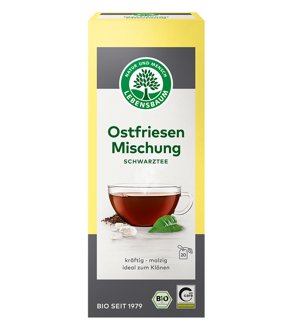 Ostfriesen Mischung, Teebeutel  Bio Ostfriesen Mischung Tee