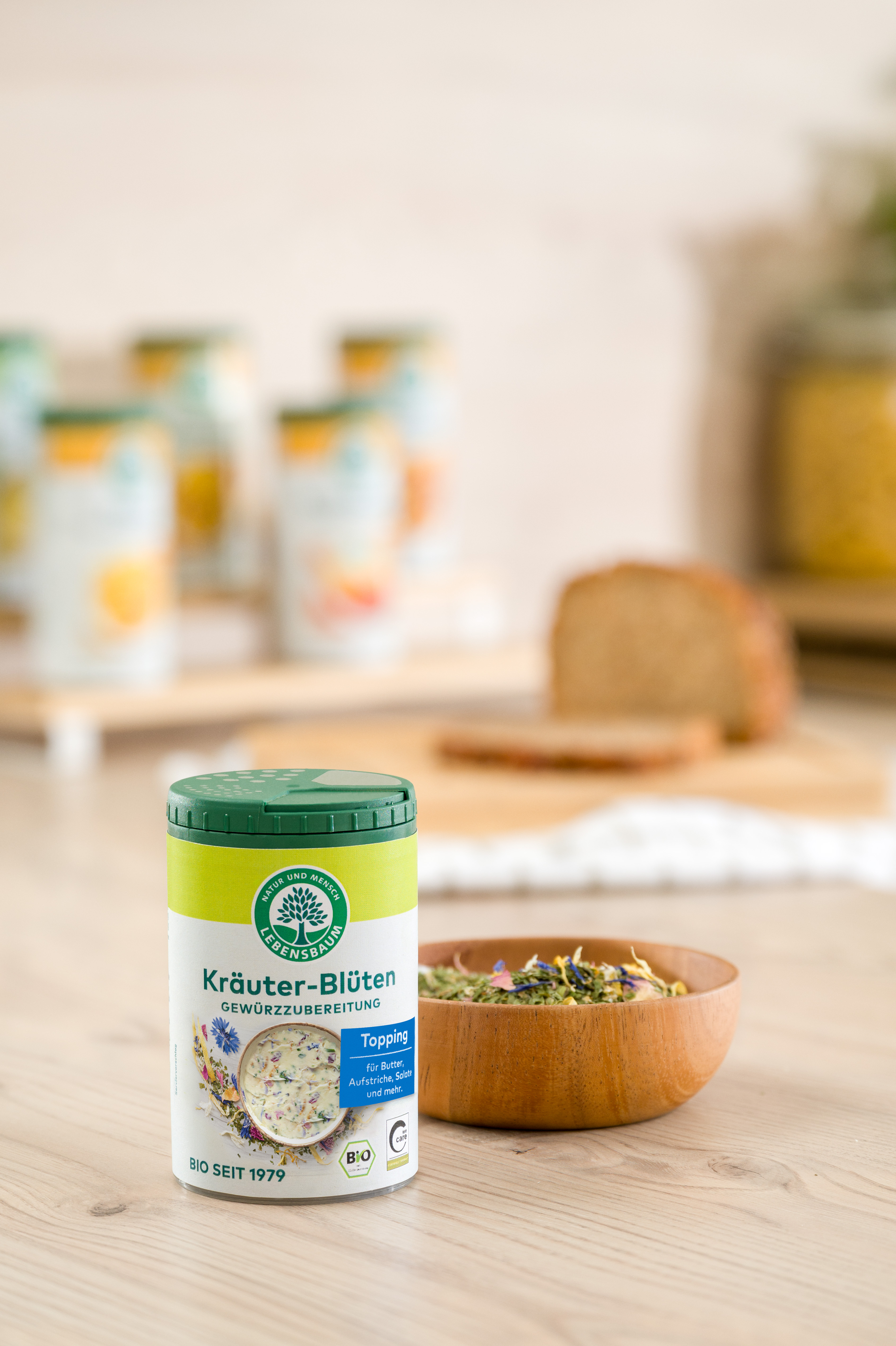 Bio Kräuter-Blüten Topping
