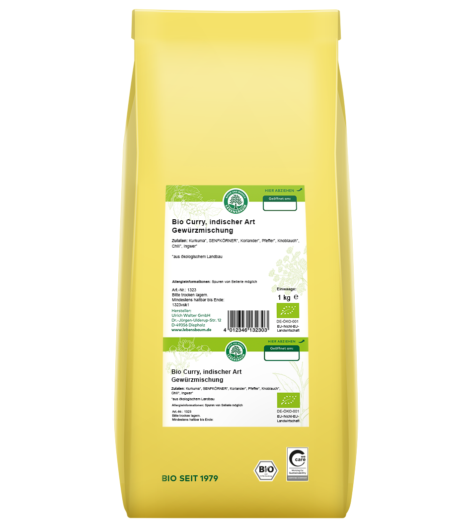 Curry, indischer Art, 1kg