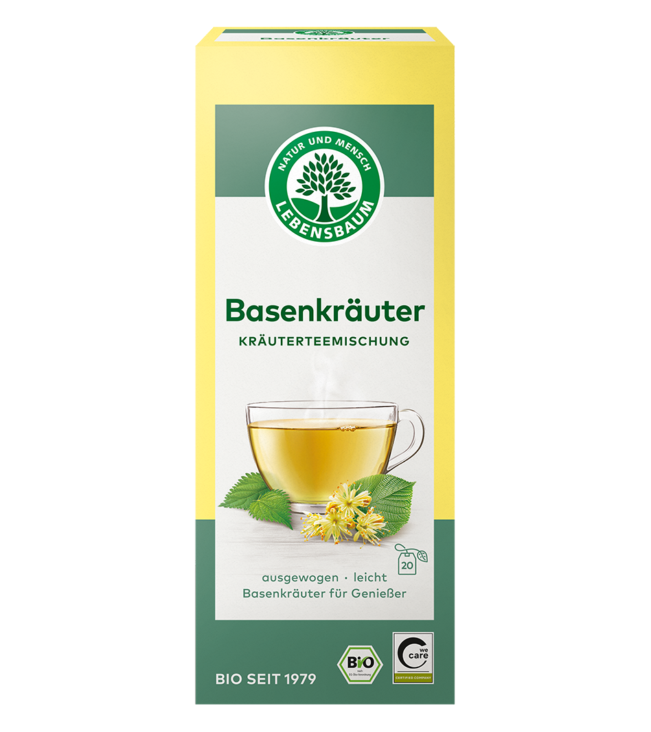 Basenkräuter, Teebeutel  Bio Basenkräuter Tee