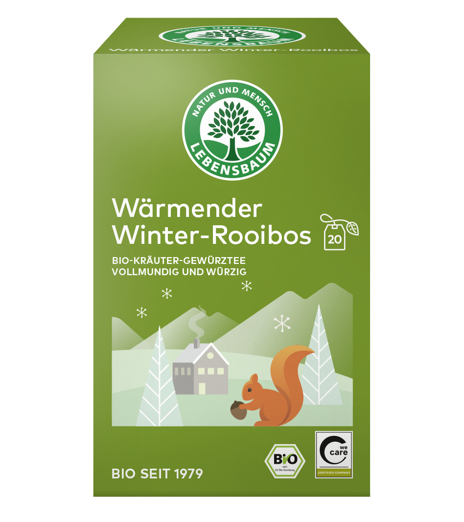 Wärmender Winter-Rooibos, Teebeutel Bio Winter Rooibos Tee