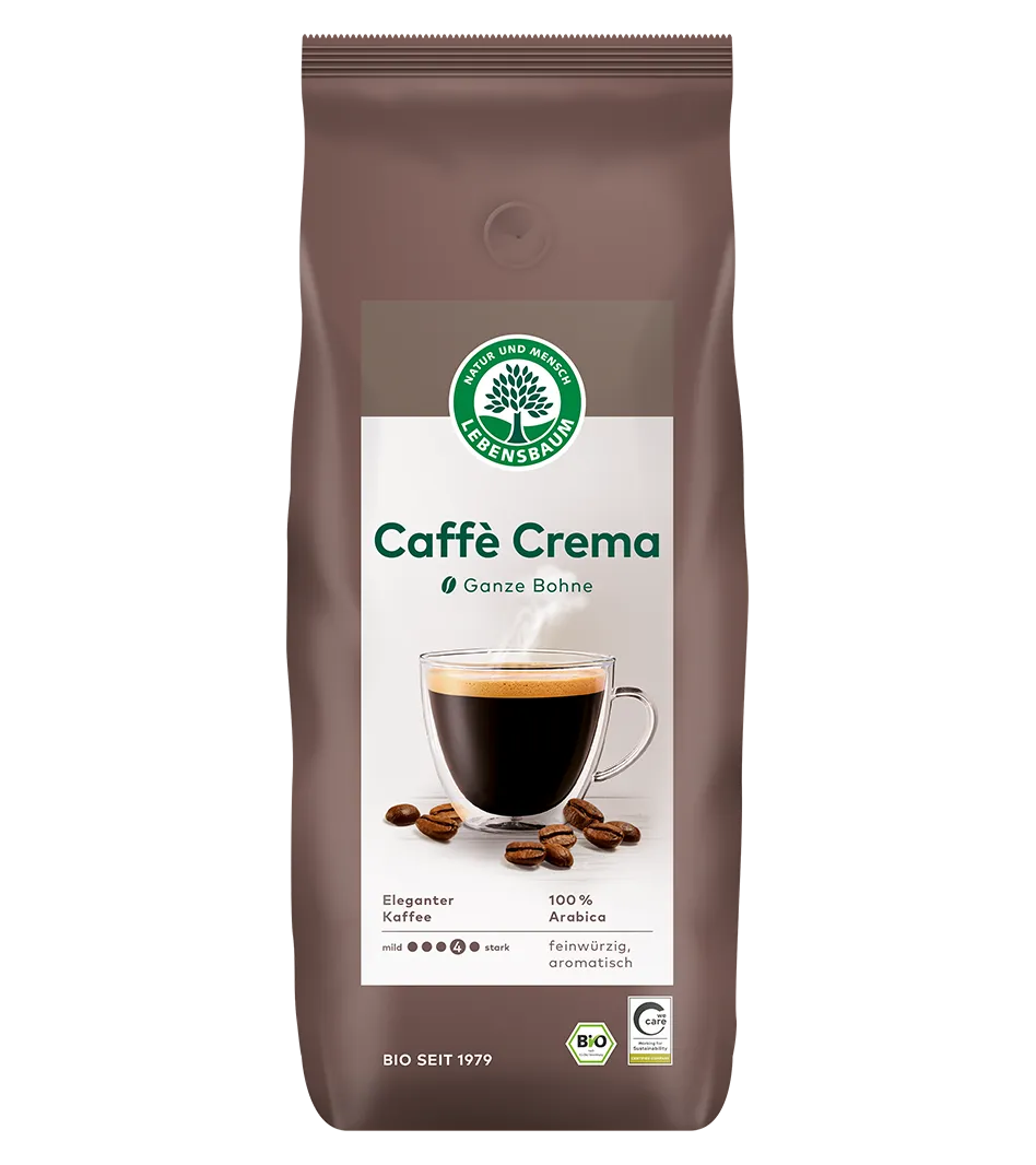 Bio Caffe Crema Solea Kaffee