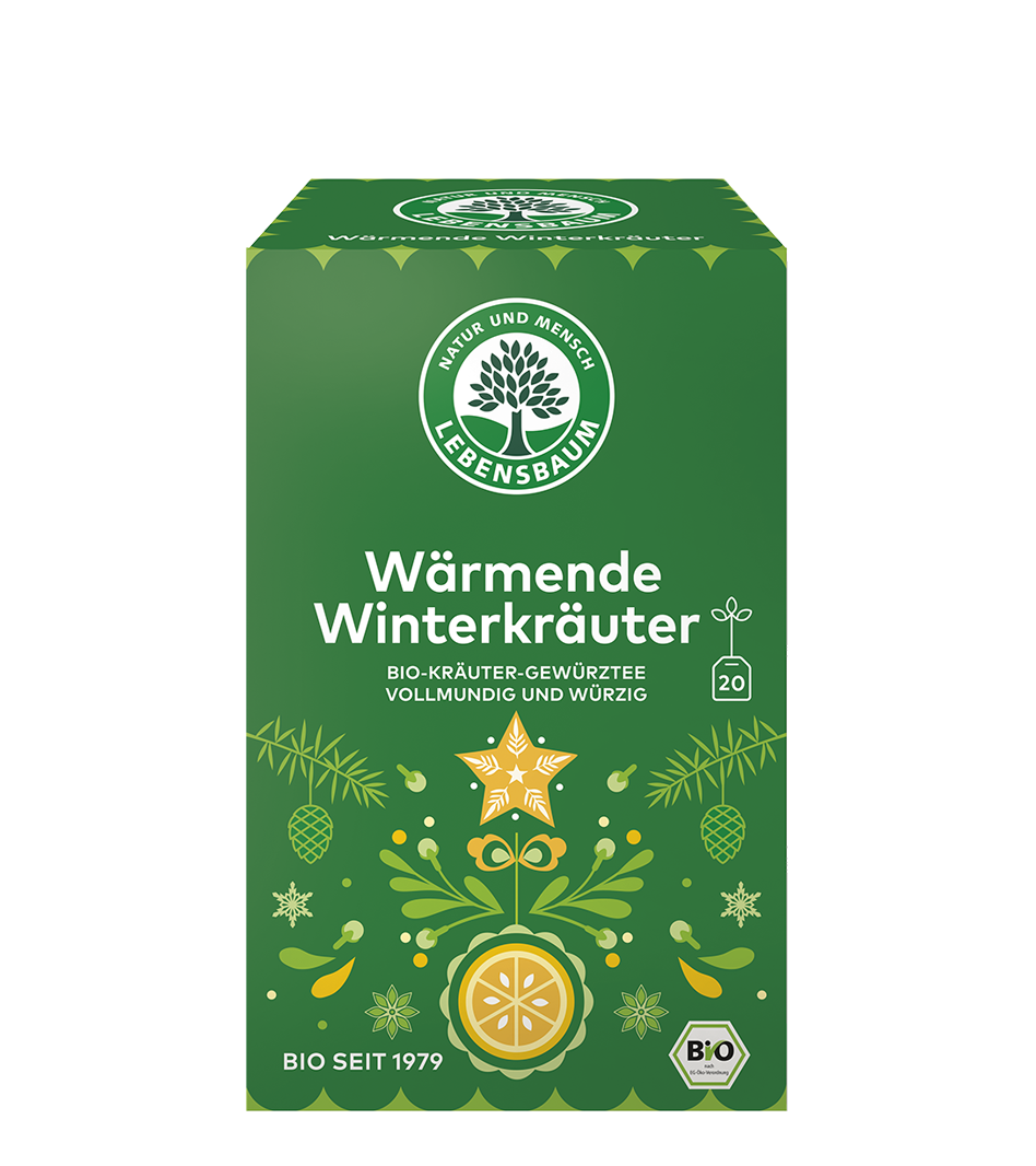 Wärmende Winterkräuter, Teebeutel Tee 