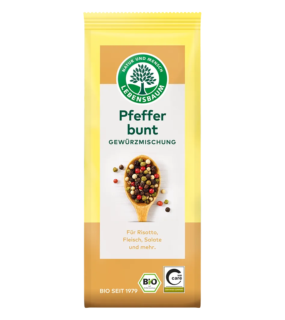 Bio Pfeffer bunt Gewürz