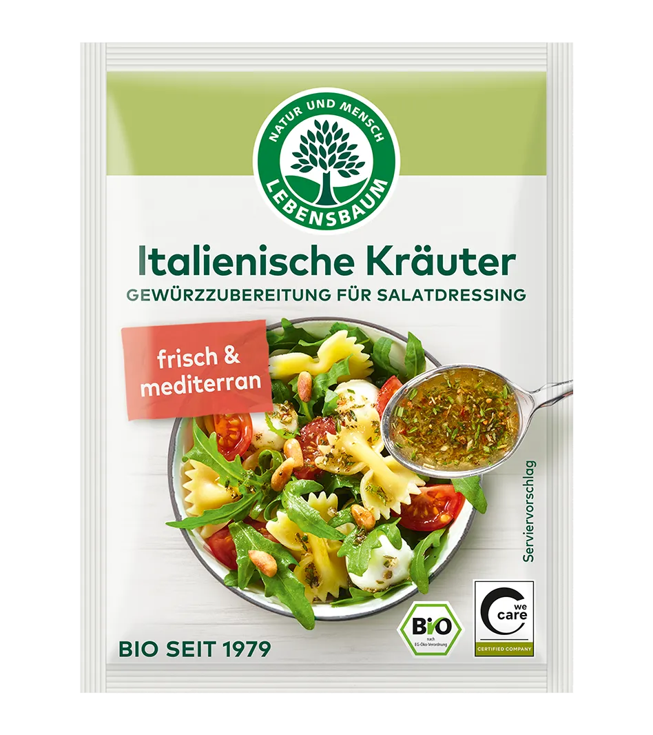 Bio Italienische Kräuter Salatdressing