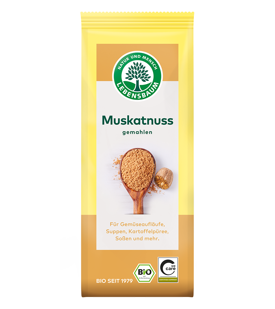Muskatnuss, gemahlen Bio Muskatnuss Gewürz
