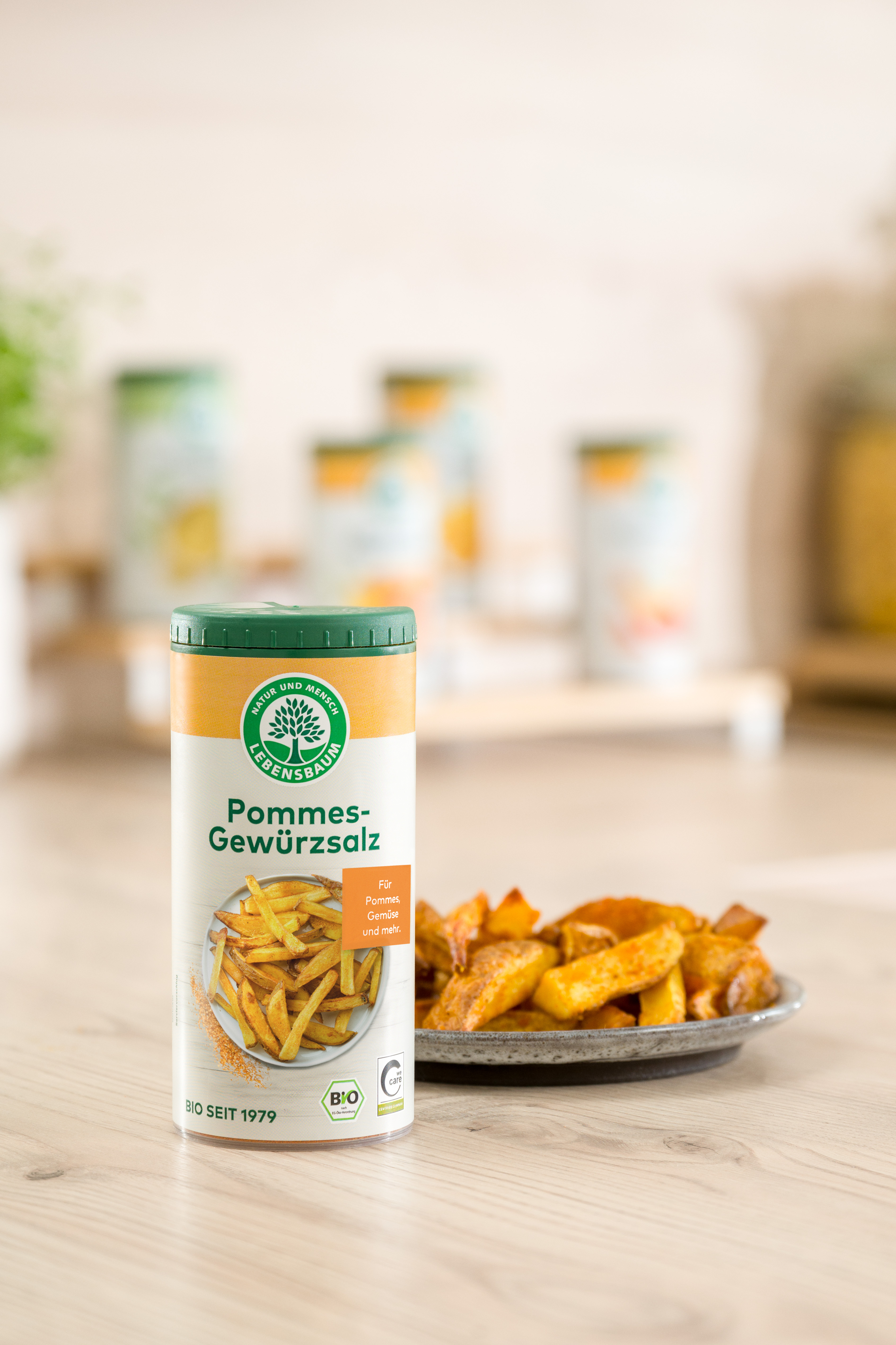 Bio Pommes-Gewürzsalz
