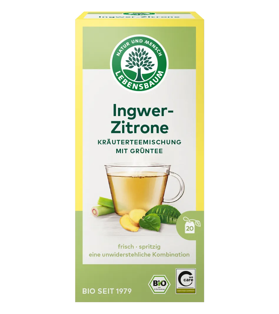 Bio Ingwer-Zitrone Tee 